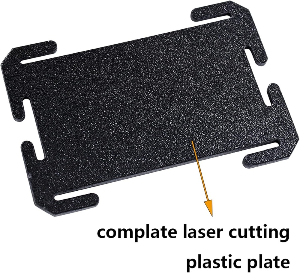 2 Pack Molle Patch Boards, Rigid Hook & Loop Display for Tactical Backpacks