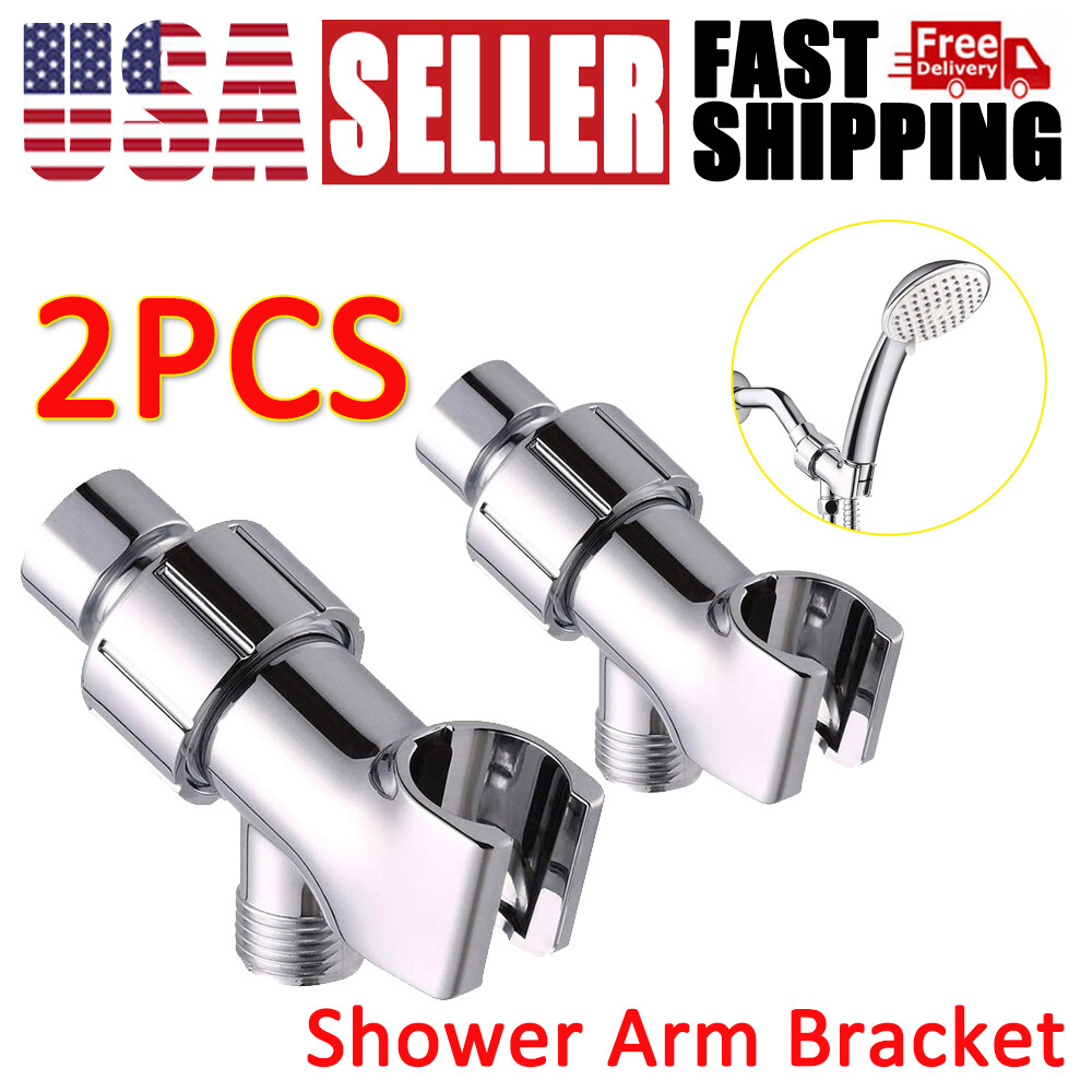 Head Holder Wall-mounted Adjustable Shower Arm Bracket Universal Handheld Shower