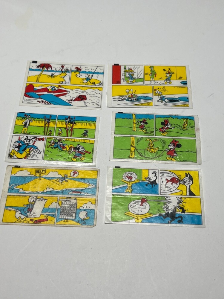Donald Inserts from Chewing Gum 50 pieces Gum inserts