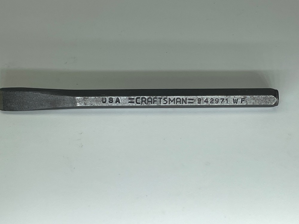 Craftsman Tool 1/4"  Cold Chisel 942971 WF USA