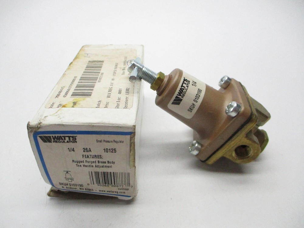 WATTS 10125 REGULATOR NSMP