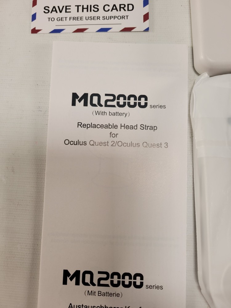 Head Strap for Quest 3 , Comfort Head Strap MQ2000 Series