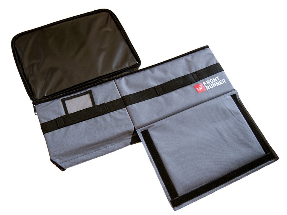 Front Runner Outfitters Flat Pack Soft Cargo Storage Bin-Gray; SBOX027