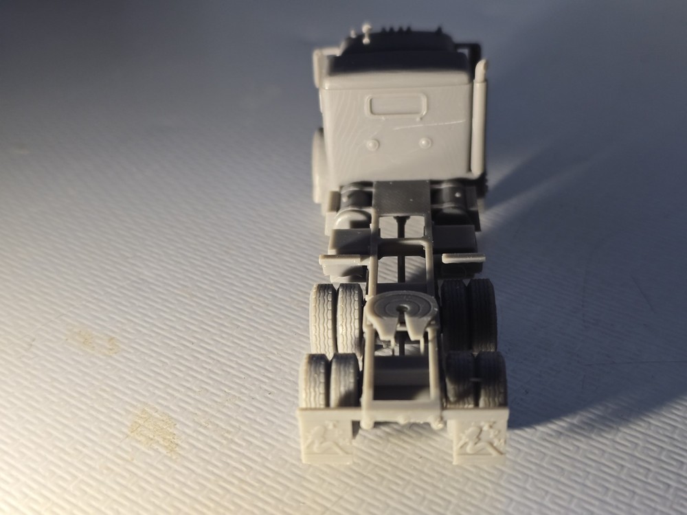 N Scale White 3000 Sleeper Undecorated Kit 3d Printed