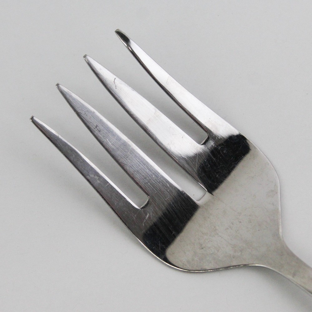 Gourmet Settings Rare HTF Unknown Pattern 18/8 Stainless Serving Fork 9"