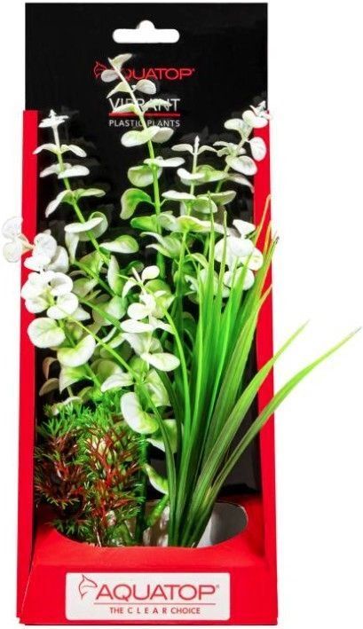 Aquatop Vibrant Wild Aquarium Plant-White