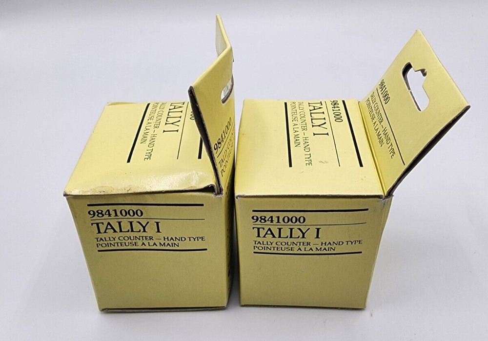 NEW QUARTET Tally Counter-Hand type 4-Digit Display