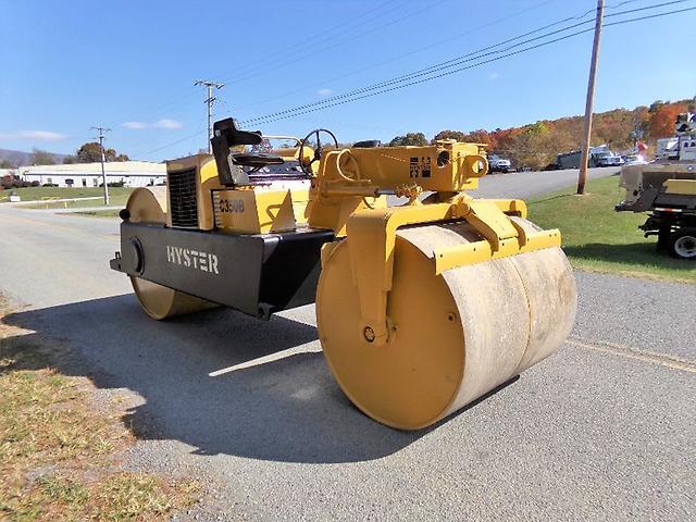 HYSTER C350B DOUBLE SMOOTH DRUM ROLLER