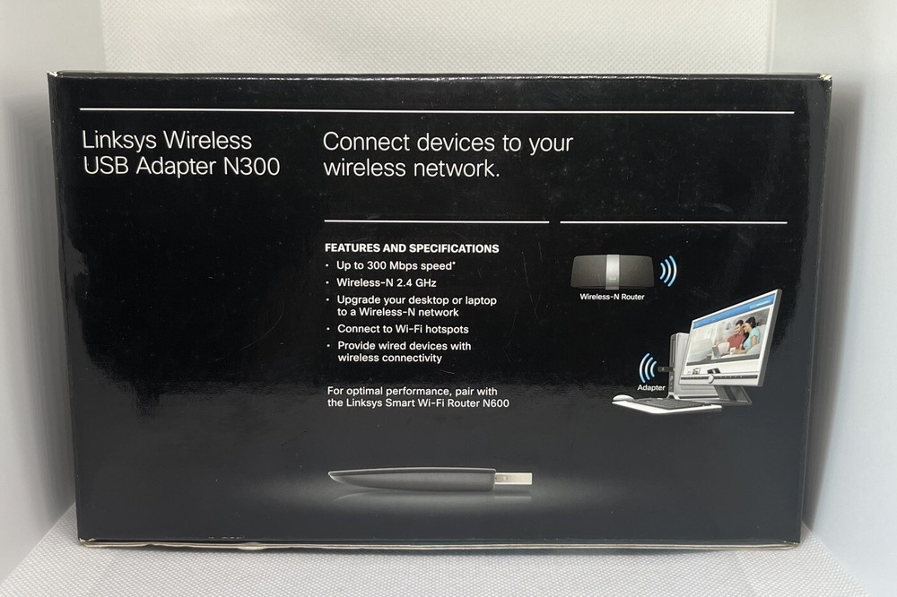 Linksys AE1200 Wireless-N USB (AE1200NP) Wireless Adapter