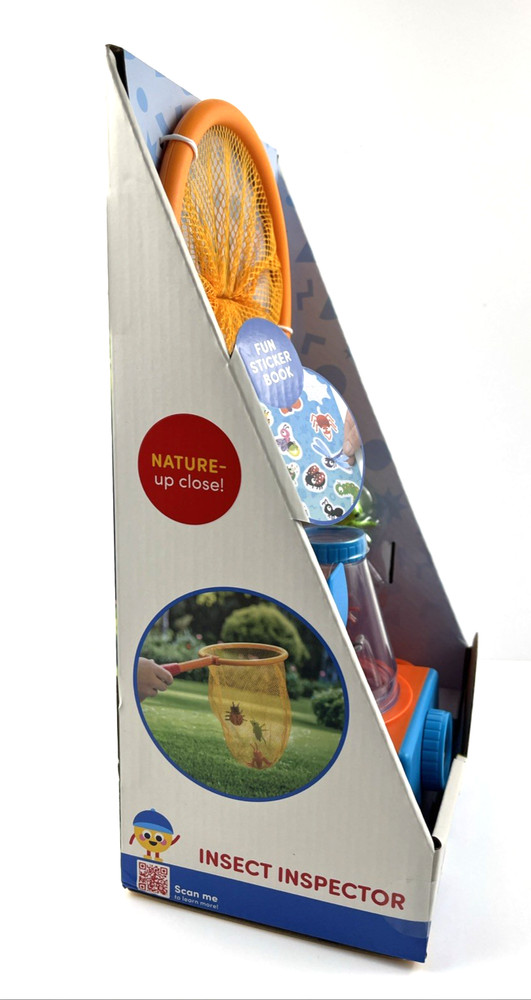 Insect Inspector Kit 9 Piece Set - Includes 2-way bug viewer
