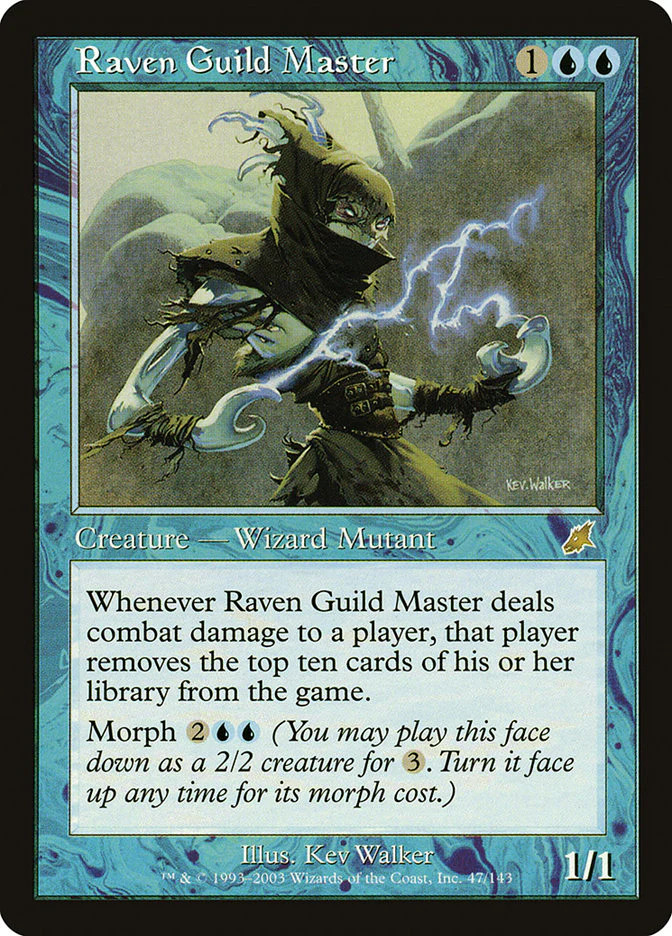 Raven Guild Master [Scourge] Magic MTG