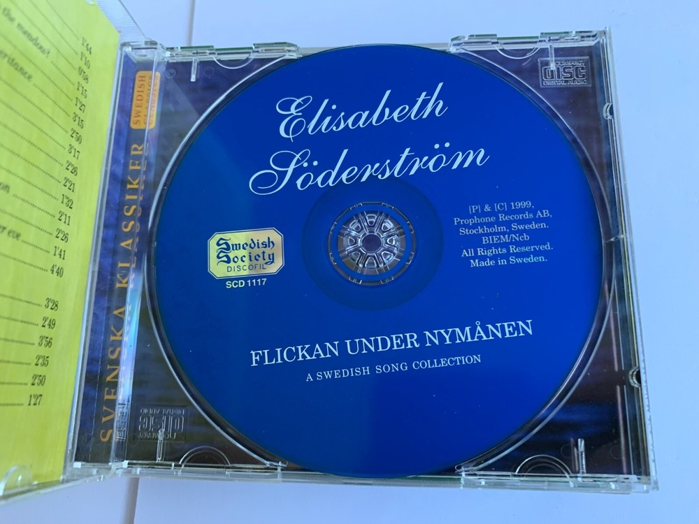 Elisabeth Soderstrom - Flickan Under Nymanen CD UNPLAYED MINT/NM [B26]