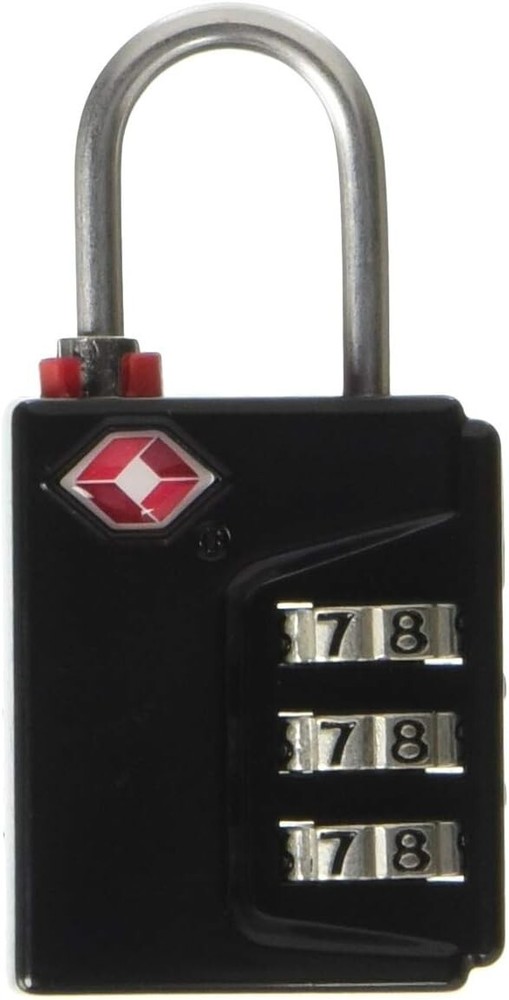 CONAIR TRAVELSMART COMBINATION LOCK, BLACK