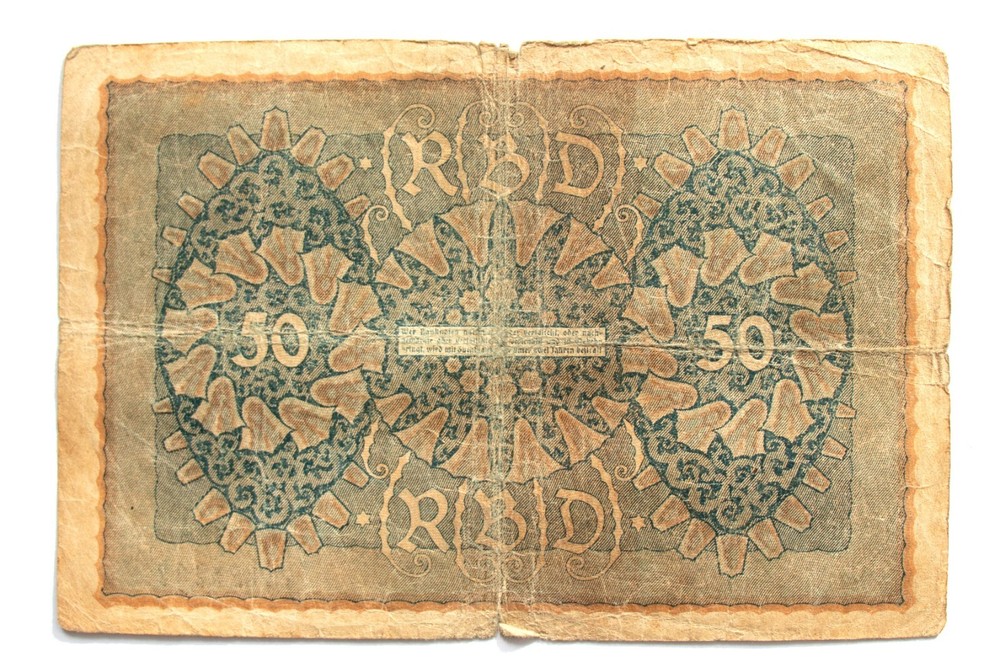 Germany 50 Marks 1919 Banknote