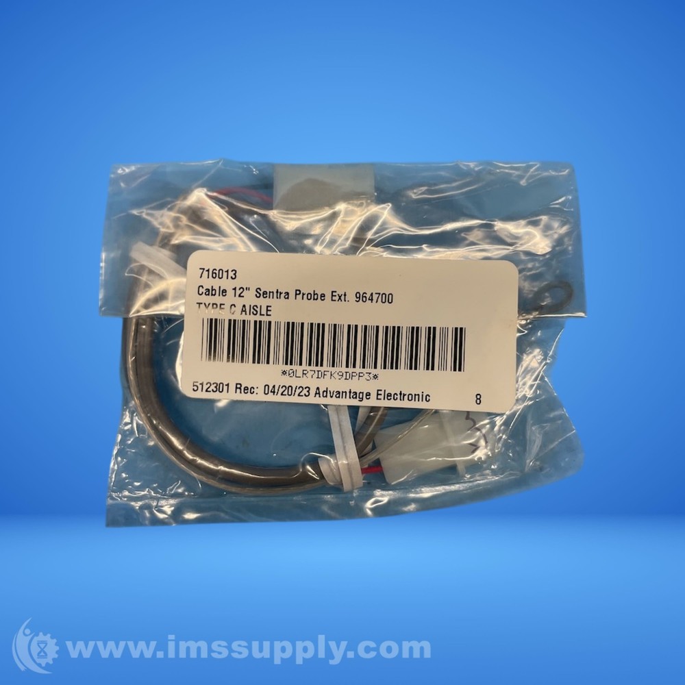12 Inch Sentra Probe Extension Cable FNFP