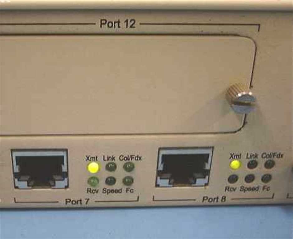 NBase Communications NH 2012 8-Port Mega Switch II Ethernet Switch 10/100