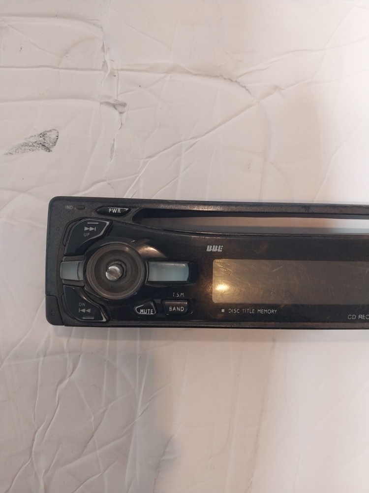 ALPINE CDA-7839 faceplate Only Missing KNOB (Used).