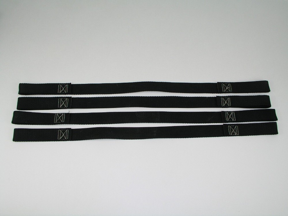 Handlebar Tie Down Nylon Loop Straps, 4pc Lot