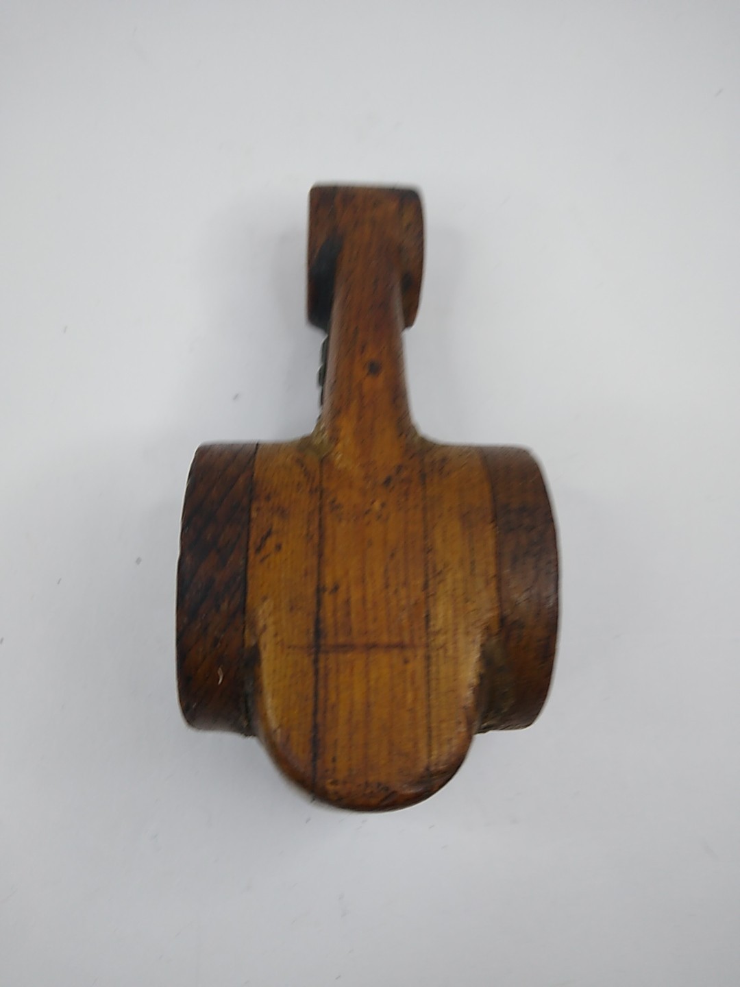 Vintage Wooden Wood Foundry Industrial Mold R.J. Reynolds Steampunk Art