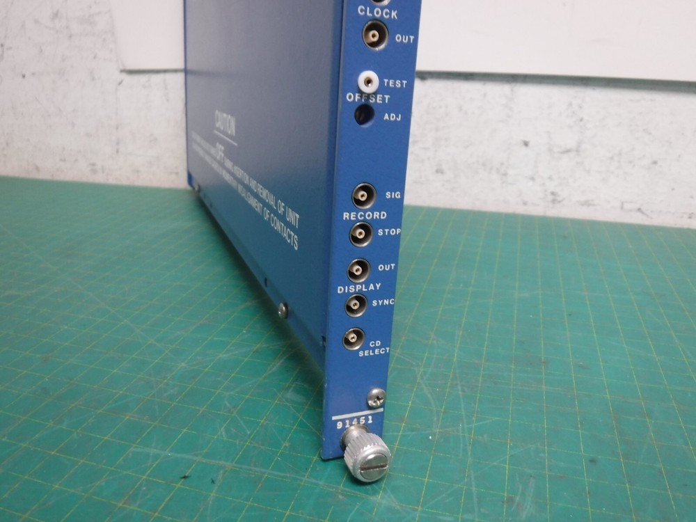 LeCroy TR8837F Trans Recdr CAMAC Plug-In Module transient recorder 91451