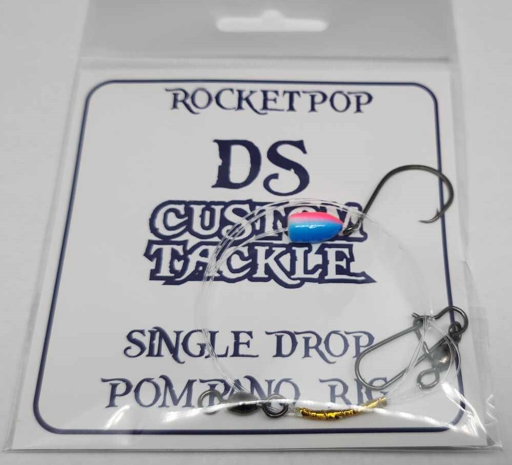 Single Drop Pompano Rig with bullet float