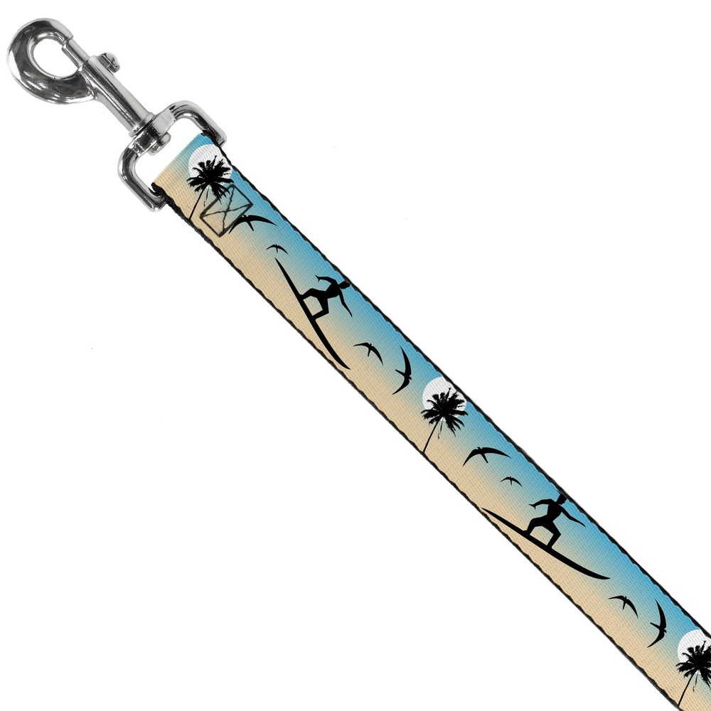 Dog Leash Beach Surfer NARROW 0.5"