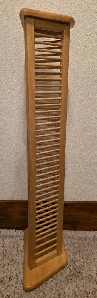 🔥Y2K Wooden Corner CD Rack 🔥