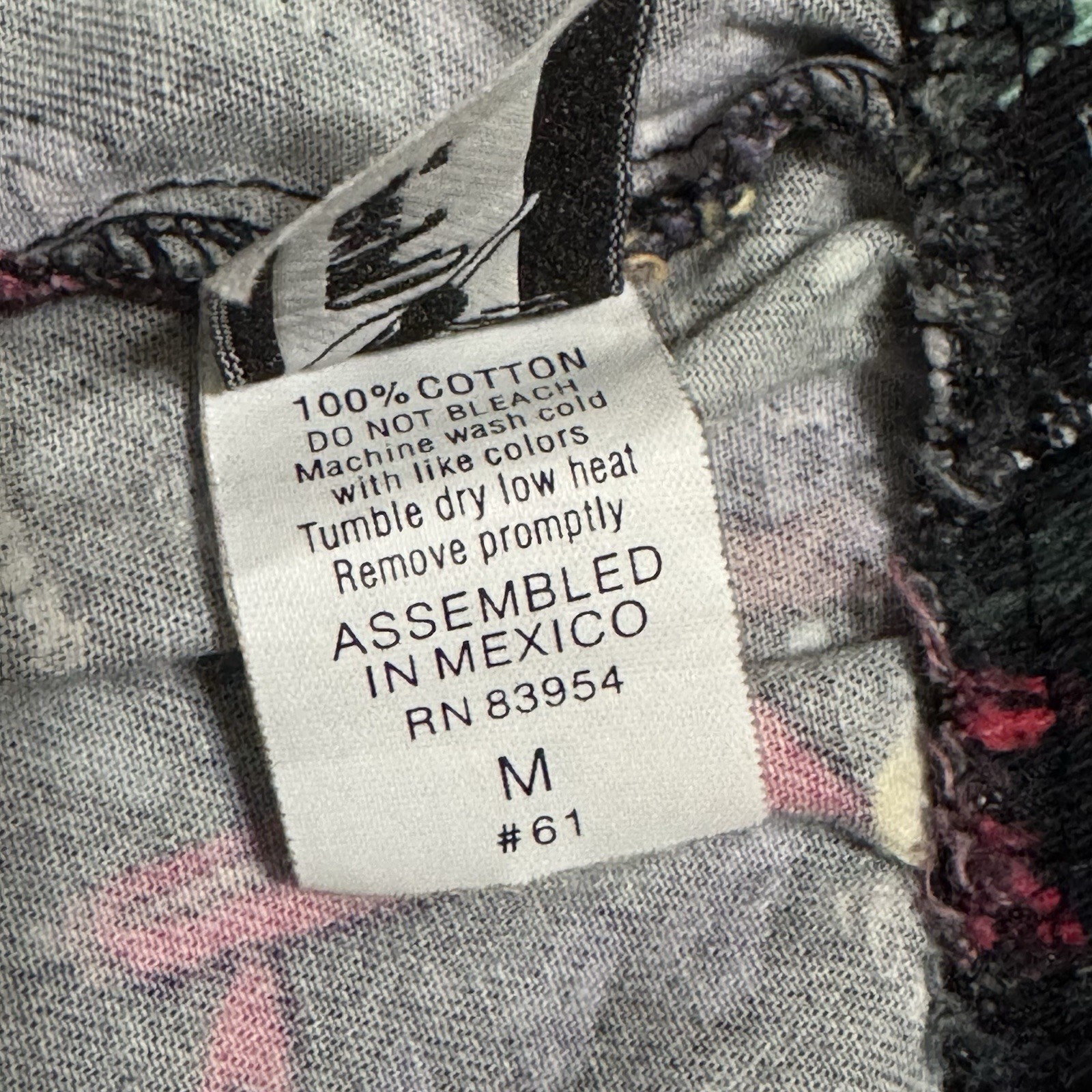 Chefwear Baggy Chef Pants Spicy Hot Peppers, Medium Elastic Drawstring