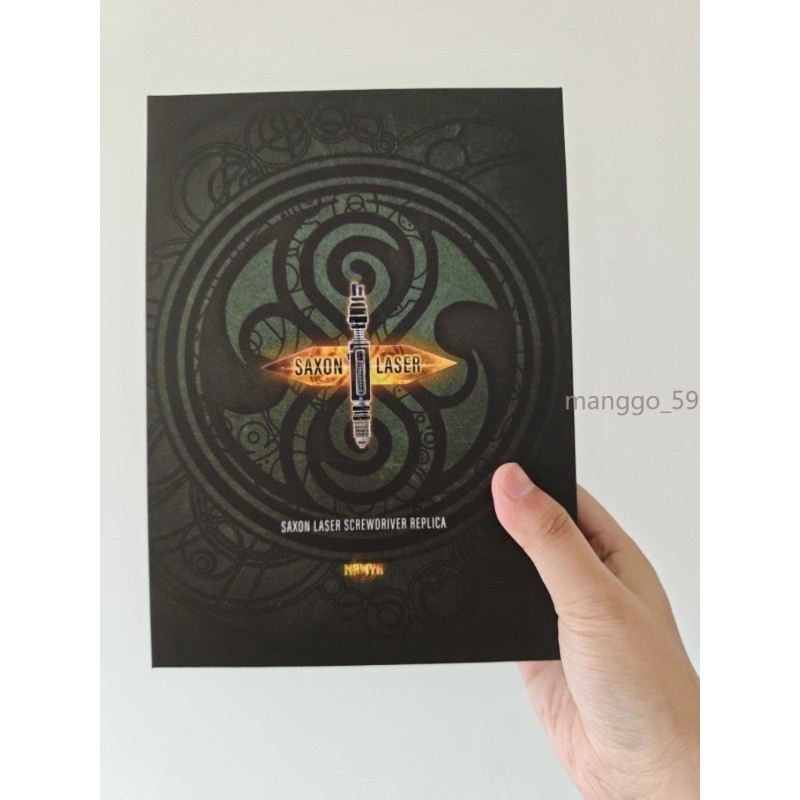 Cosplay Doctor Who Master Metal Laser Screwdriver Props LED Light Hallowmas Gift