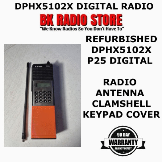 BK DPHX5102X DIGITAL PORTABLE REFURBISHED CAL FIRE PROGRAMMED