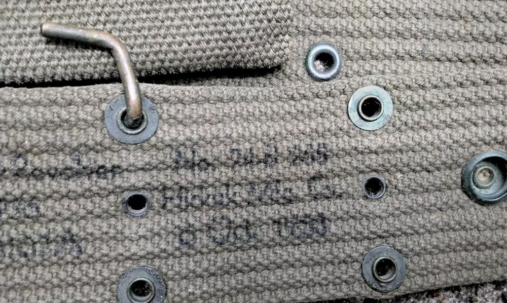 World War 2 Military Web Belt