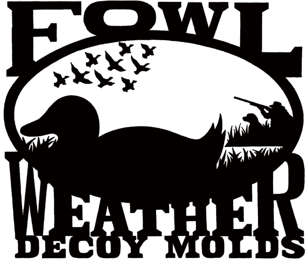 Duck Decoy Body Mold - Puddle Duck - Medium