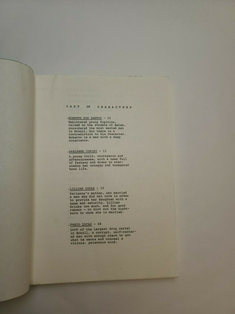 COME THE DAWN / David E. Durston 1980's Unproduced Movie Script Screenplay