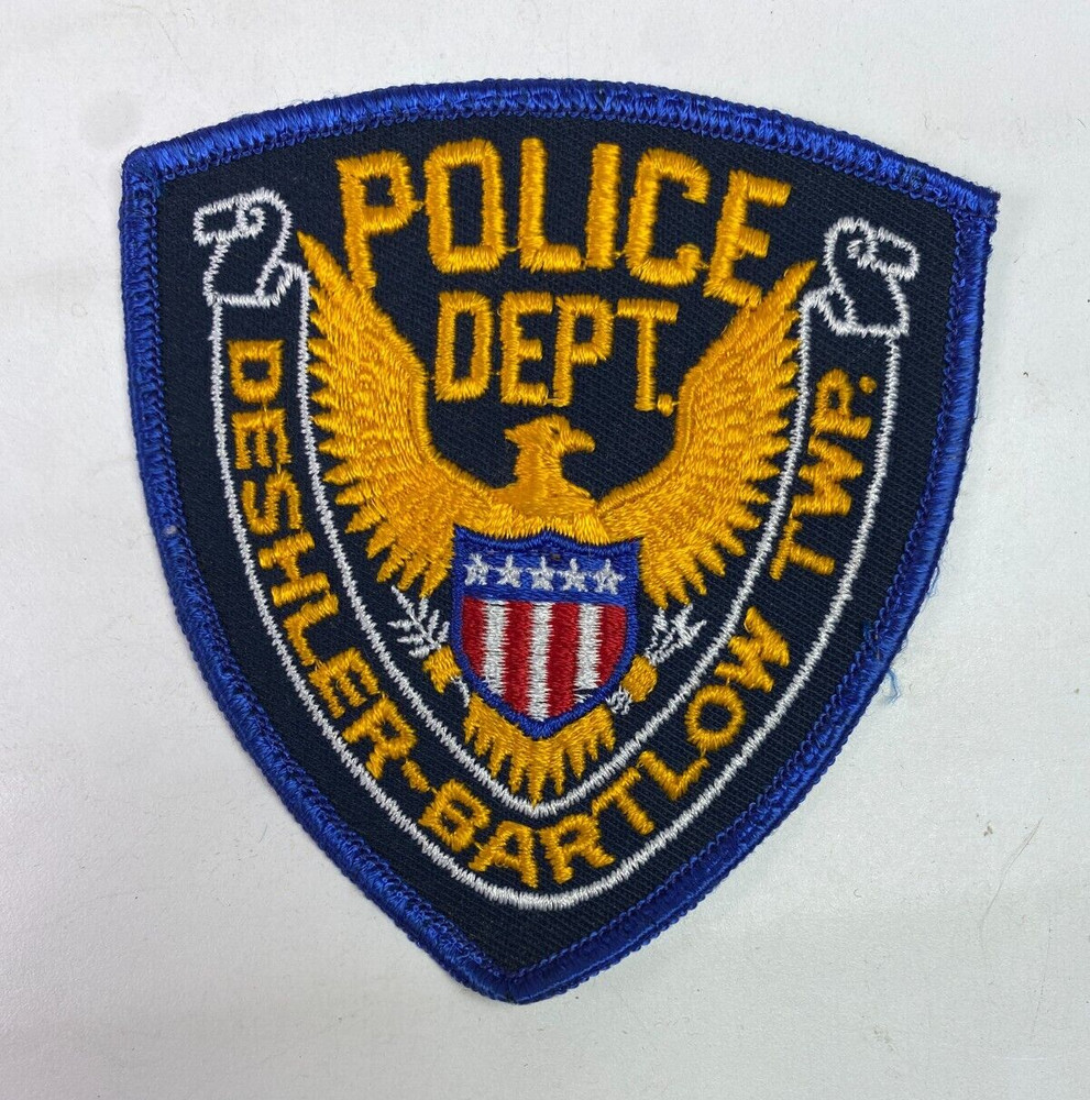 Deshler Bartlow Township Police Ohio OH Patch E4
