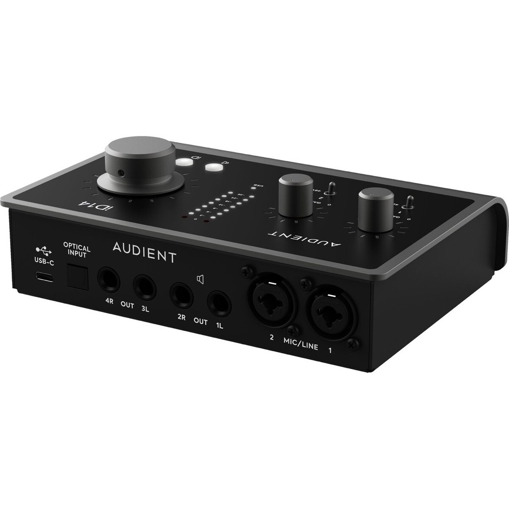 Audient iD14 MkII 10in/6out USB-C Audio Interface STUDIO KIT