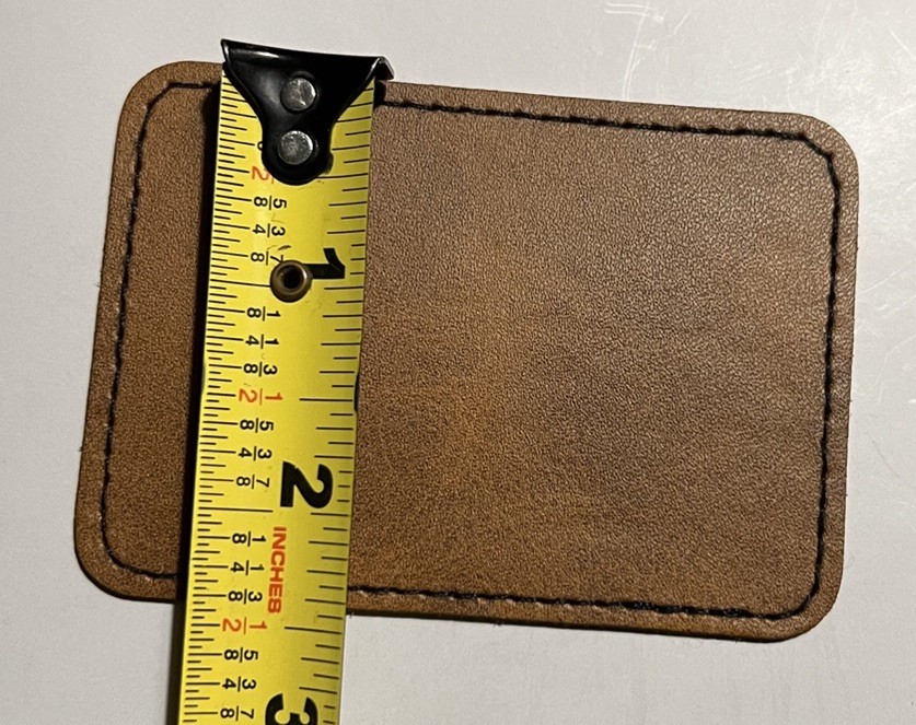 The Avett Brothers Iron on Leather Patch 3.5”x2.5” Custom