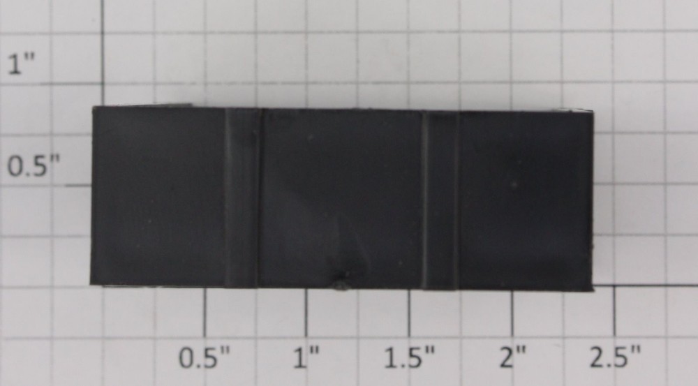 K-Line K723B-47000 Black Plastic Flatcar End Structure