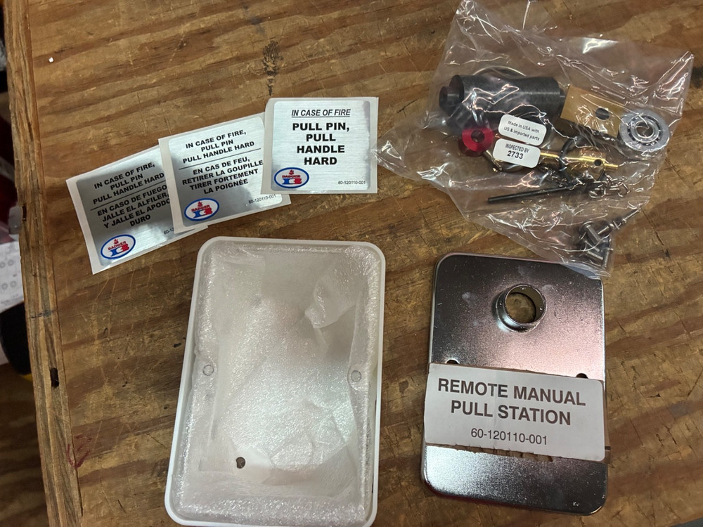 Badger fire alarm pull system