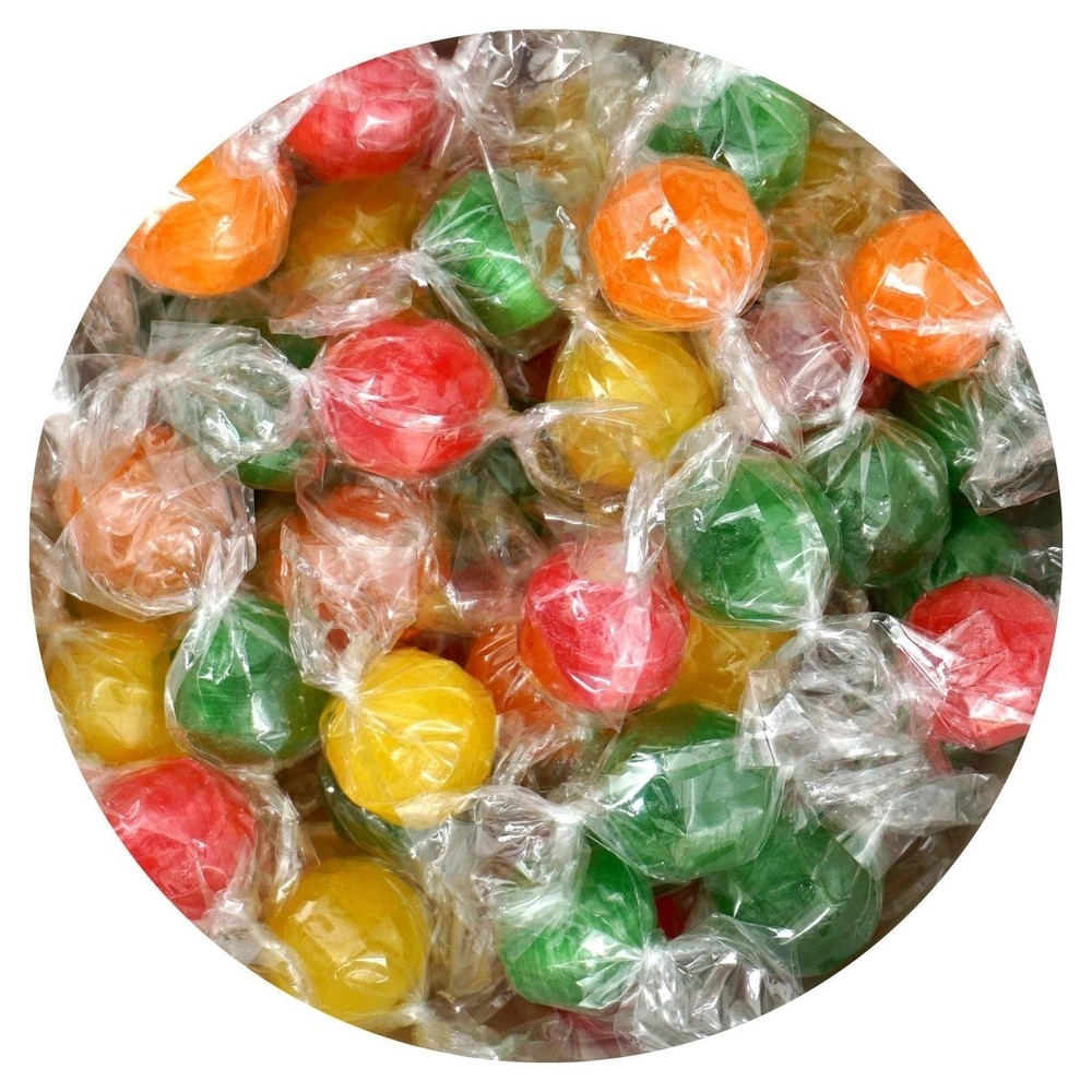 Assorted Sour Candy Balls, 1 Pound Bulk Candy (Approx. 75 pcs.), Individually...