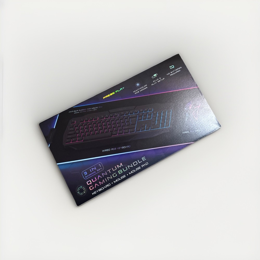 Quantum Gaming Bundle 3 In 1 Gaming Set