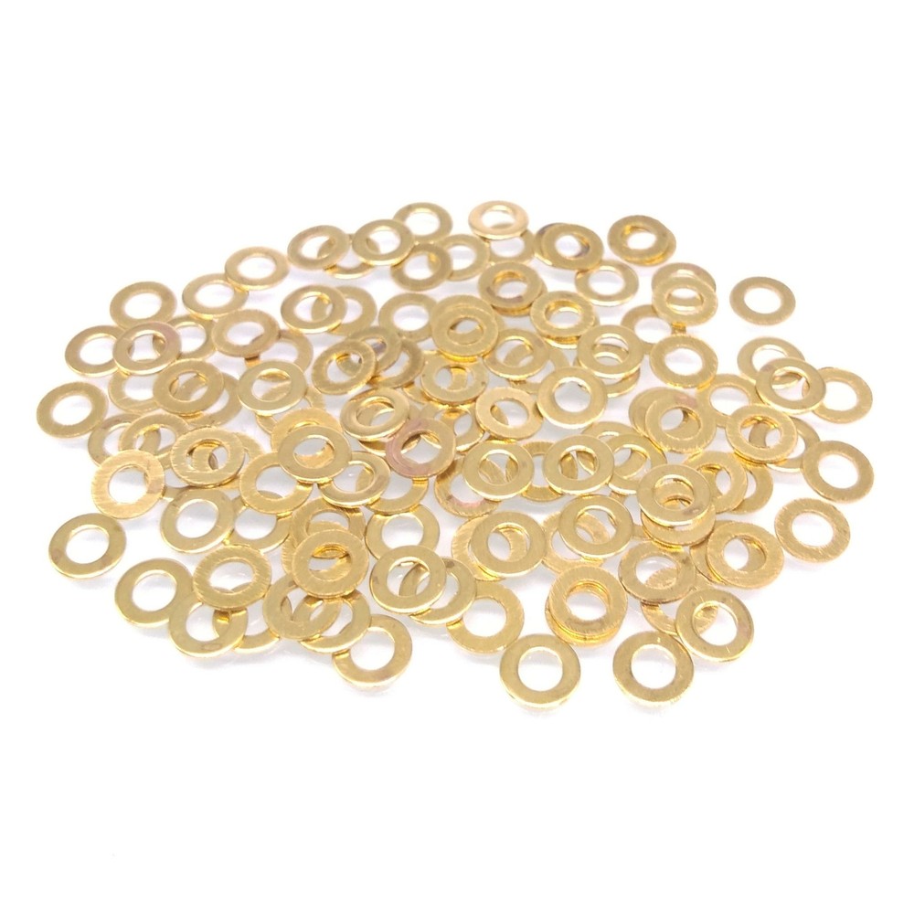1000pcs M2.5 Brass Flat Washers