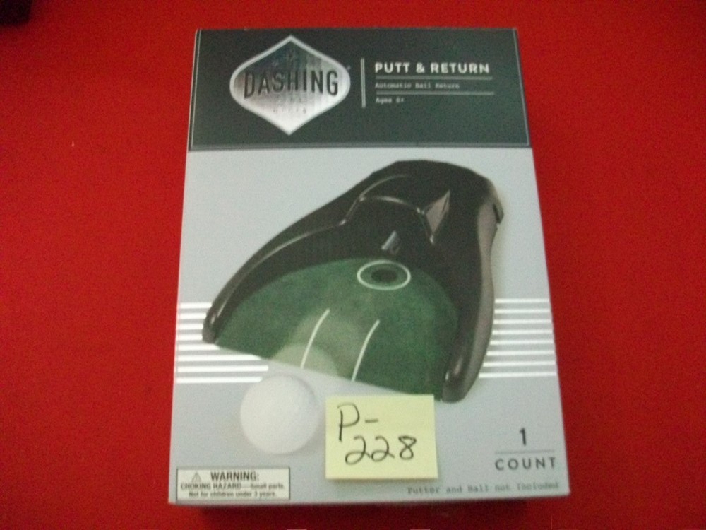DASHING PUTT & RETURN AUTOMATIC BALL RETURN-TUNE UP YOUR PUTTING SKILL + BONUS