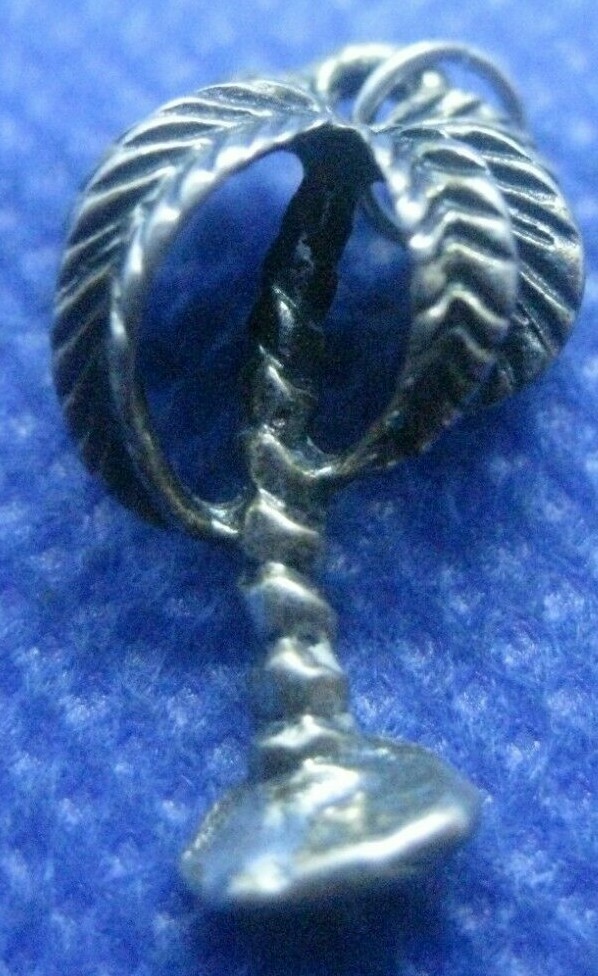 Sterling Silver Palm Tree Charm