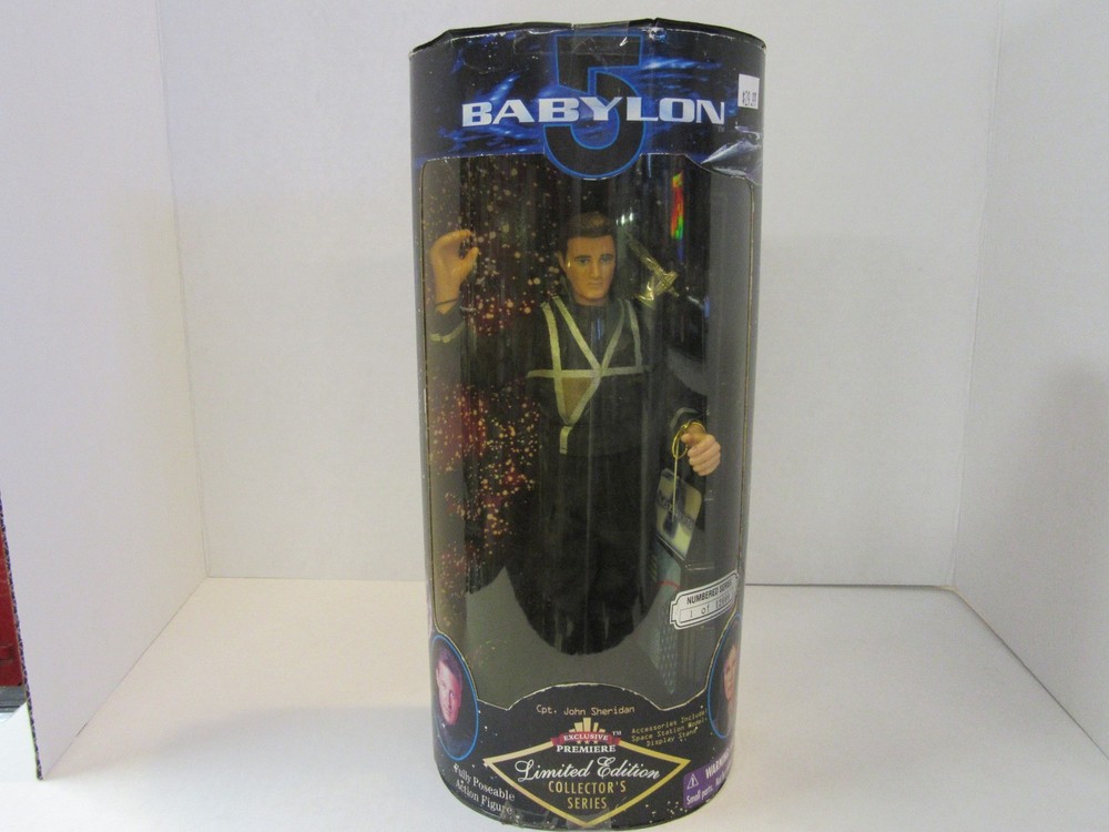 Babylon 5 " Capt. John Sheridan " Doll NIB