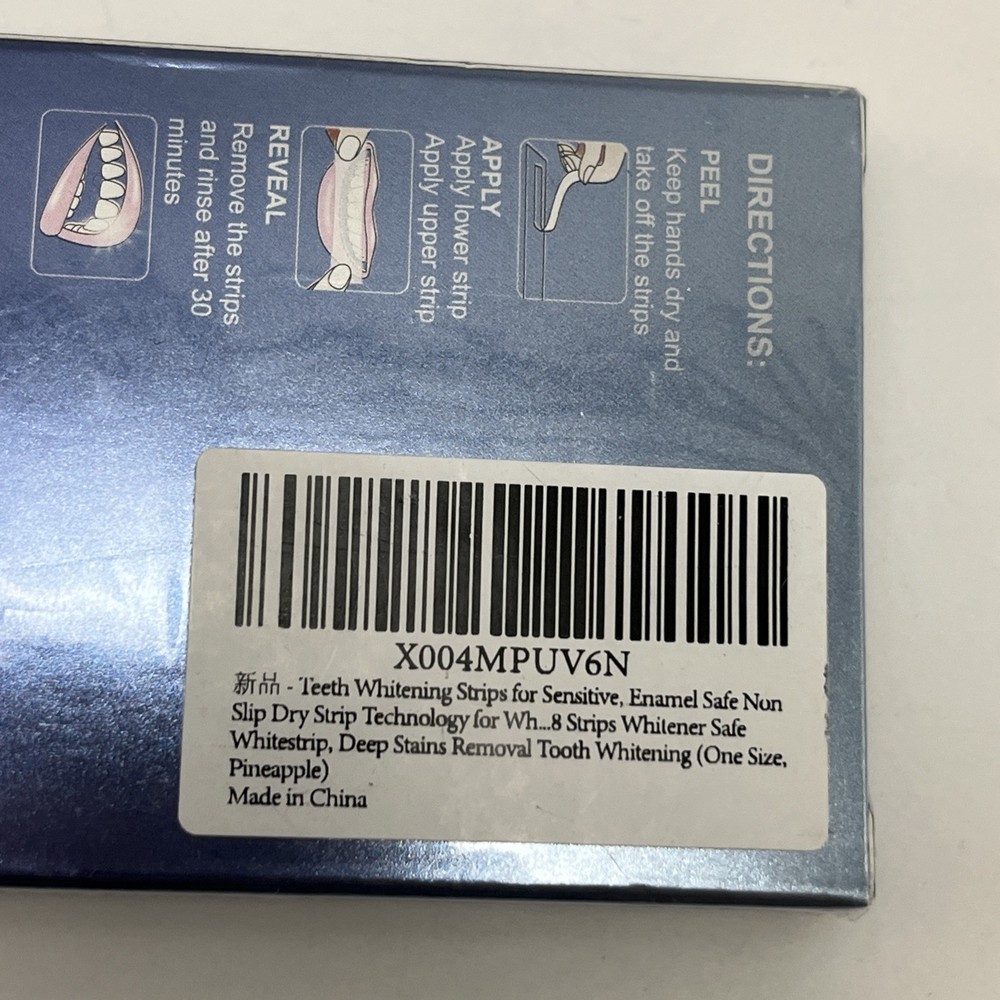 Medcodes Teeth Whitening Strips Enamel Safe No Sensitivity 28 Strips