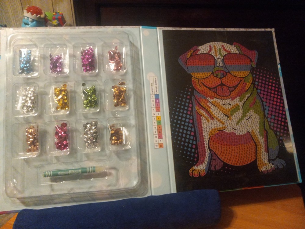 Curious Craft Sequin Sparkles. Pug Life