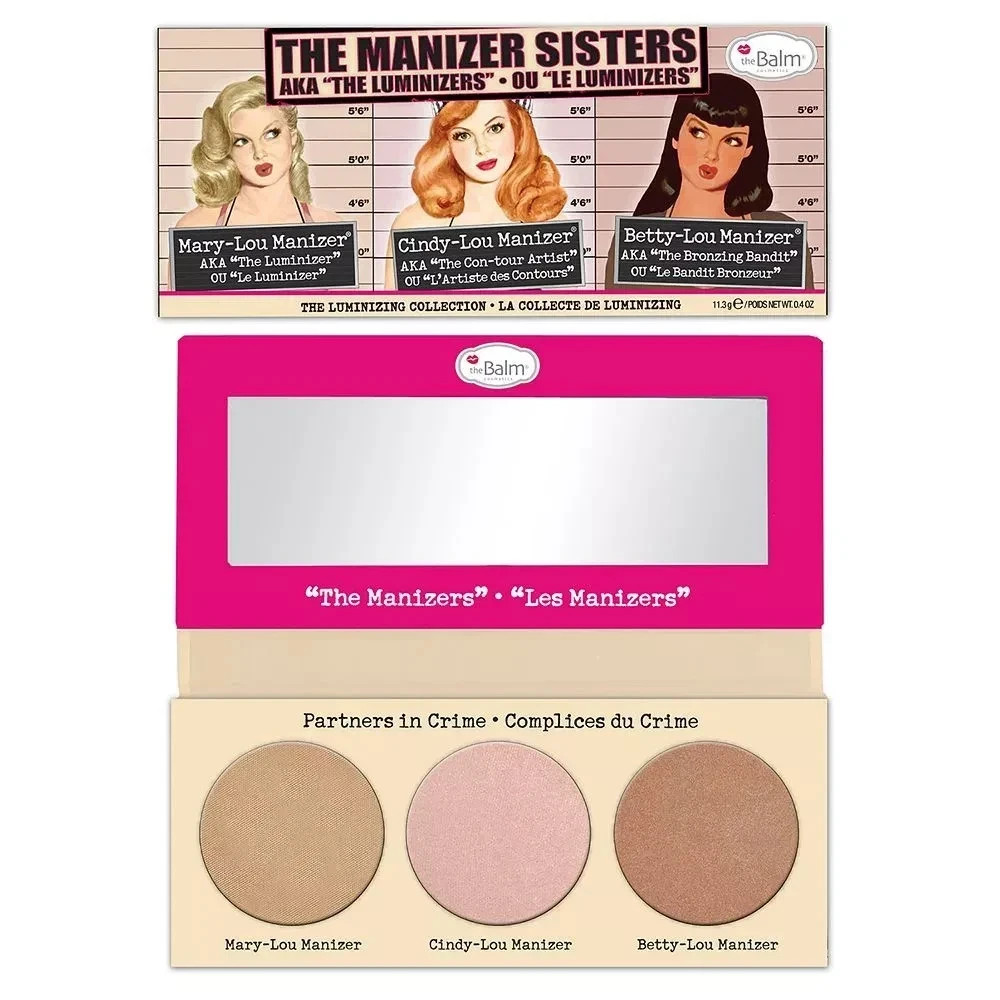 The Balm The Manizer Sisters Luminizing Collection  Authentic - NIB 🎇2-PACK🎇