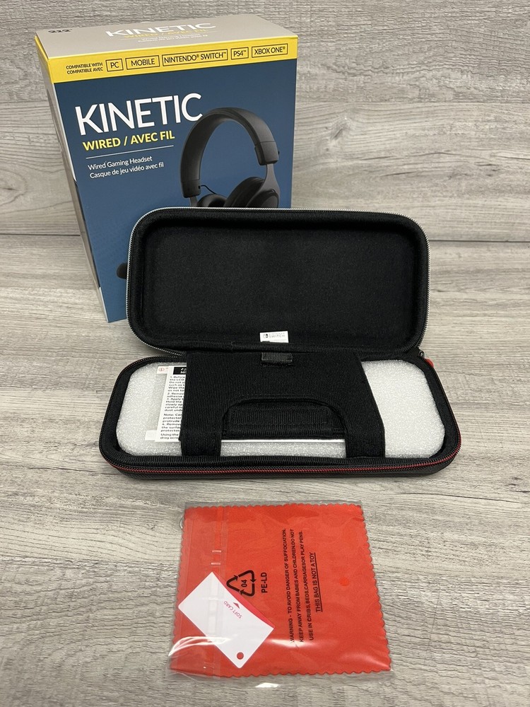 : Wired Gaming Headset w Mic Xbox One PC Nintendo Switch Case