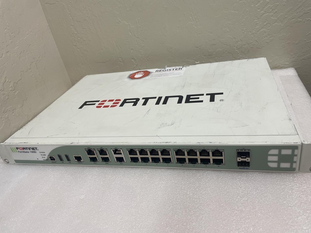 FORTINET FORTIGATE 100D NETWORK SECURITY FIREWALL APPLIANCE