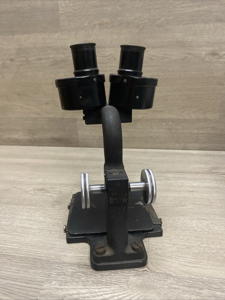 1920-30s Bausch & Lomb Microscope W/ Extras